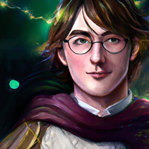 Harry Potter's Son: Christmas Eve Portrait in Artstation Sty...