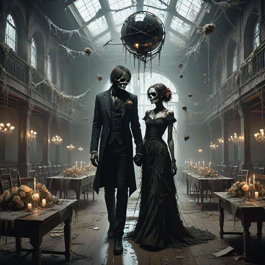 Undead Students Dance at Macabre Prom