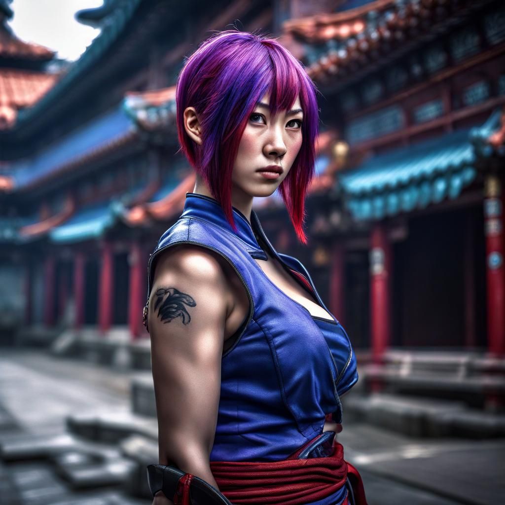 female streetfighter