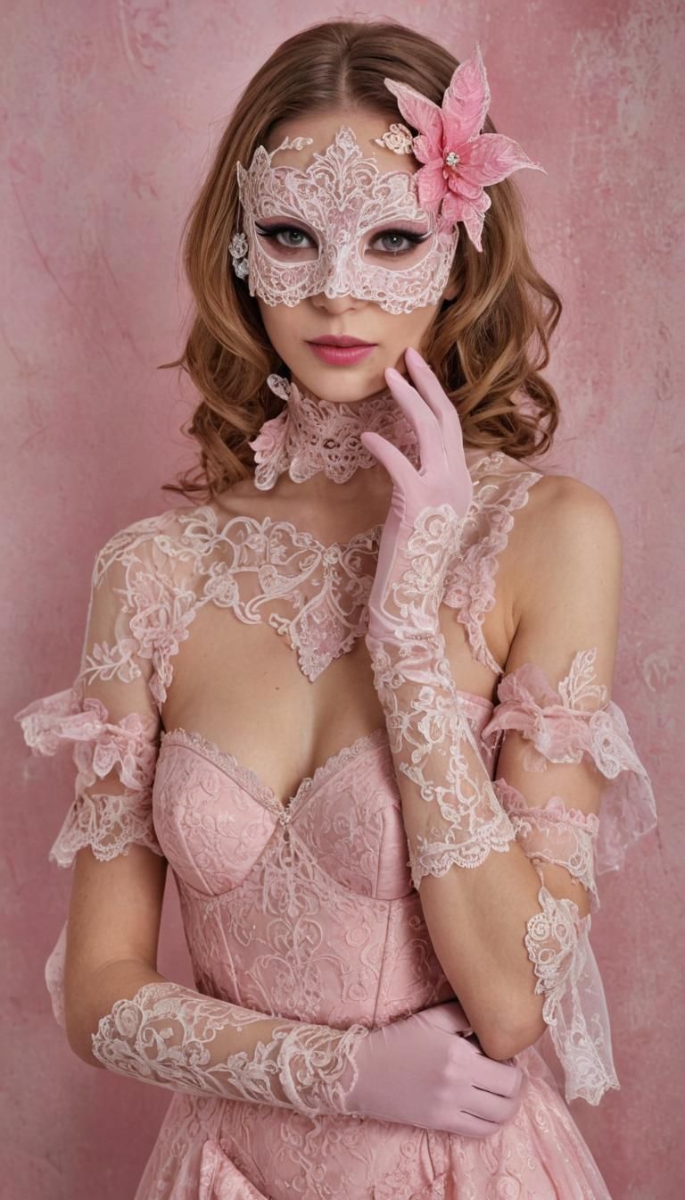 pink lace