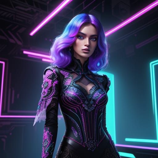 Ukrainian Supermodel in Shimmering Lace Wedding Underwear