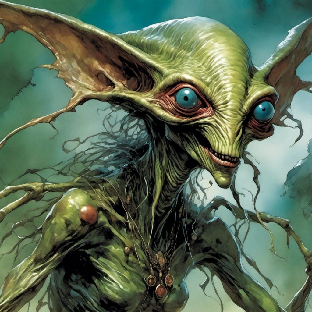 200 Year Old Alien Creature