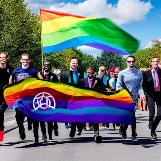 LGBTQ2S+ Runners Unite in Joyful Motion