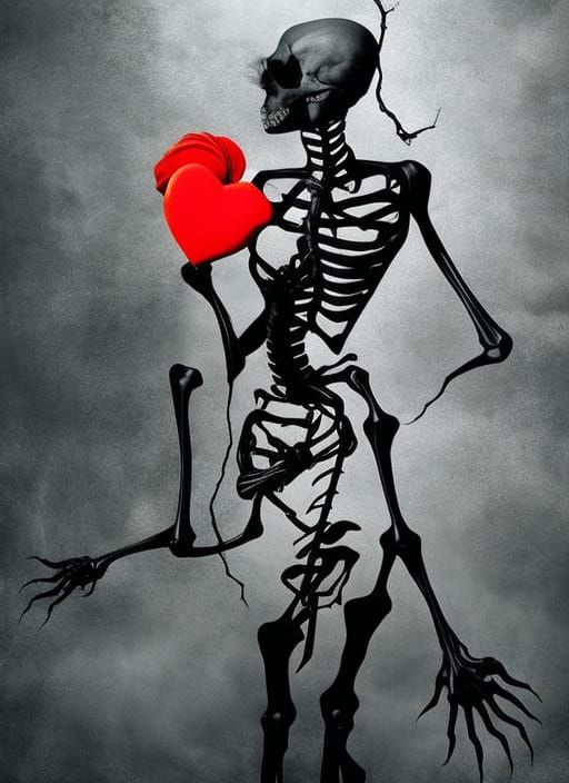 Skeleton Valentine
