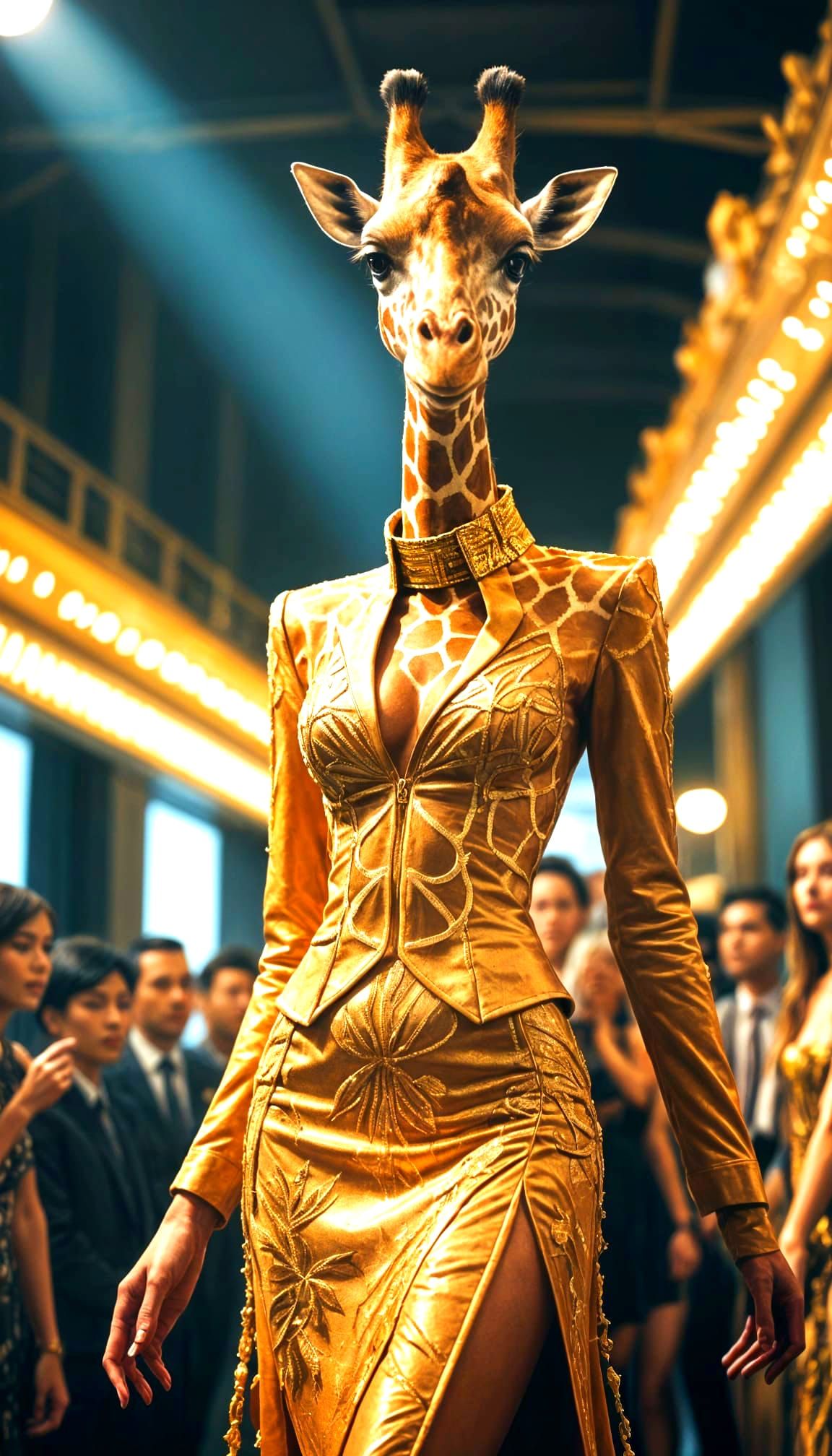 Gia Raffe, African Super Model