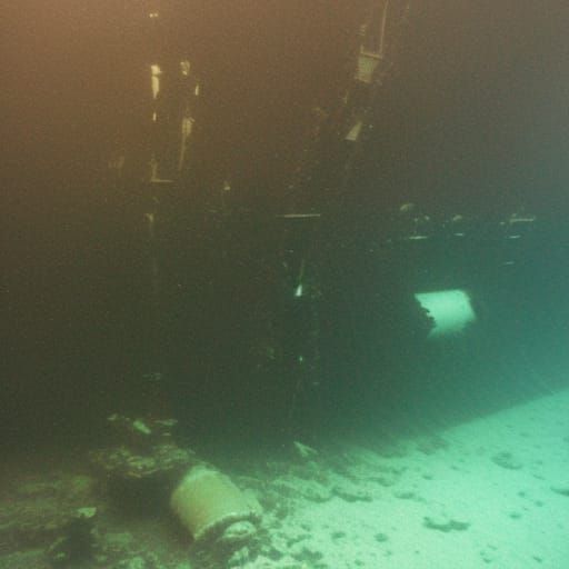 Underwater Wreck of HMS Thunderchild: 1994 Footage