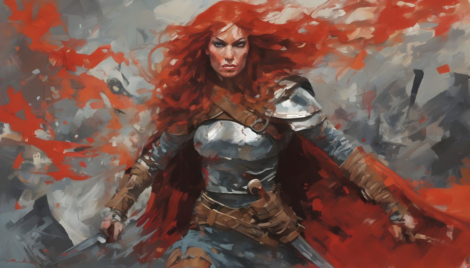 Red Sonja Empowered by Battle