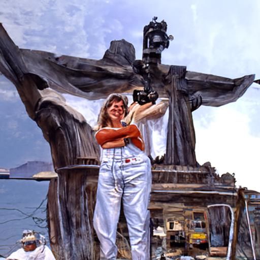 Christ the Redeemer, Rio de Janeiro, 1988, Gurney Style