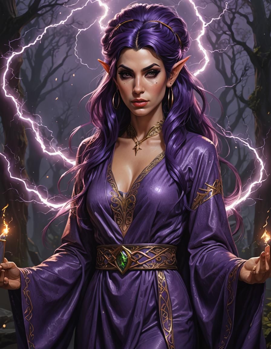 Aleesia, High Elf Mage