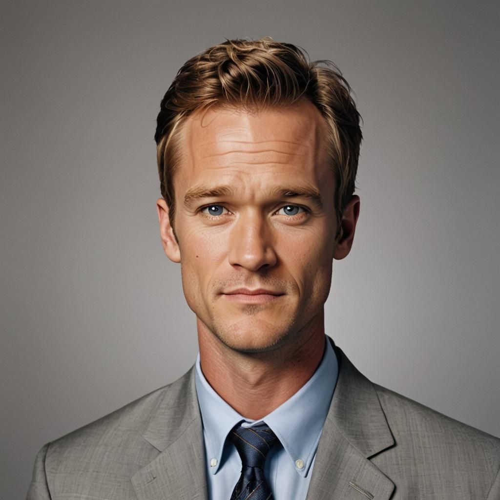 Barney Stinson Portrait with Speech Bubble