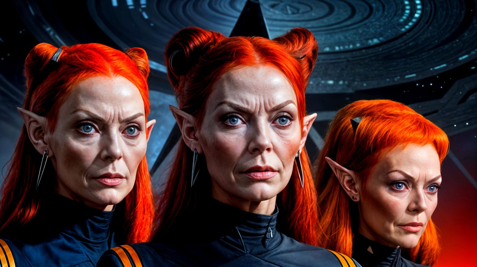 Vulcan-Enhanced Android Xanthippe Stella Mud in Retrofuturis...