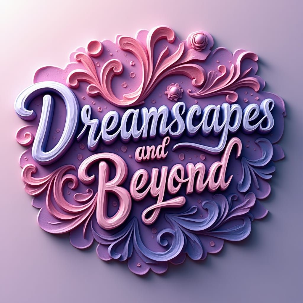 Dreamscapes & Beyond Bas Relief in Art Nouveau Style