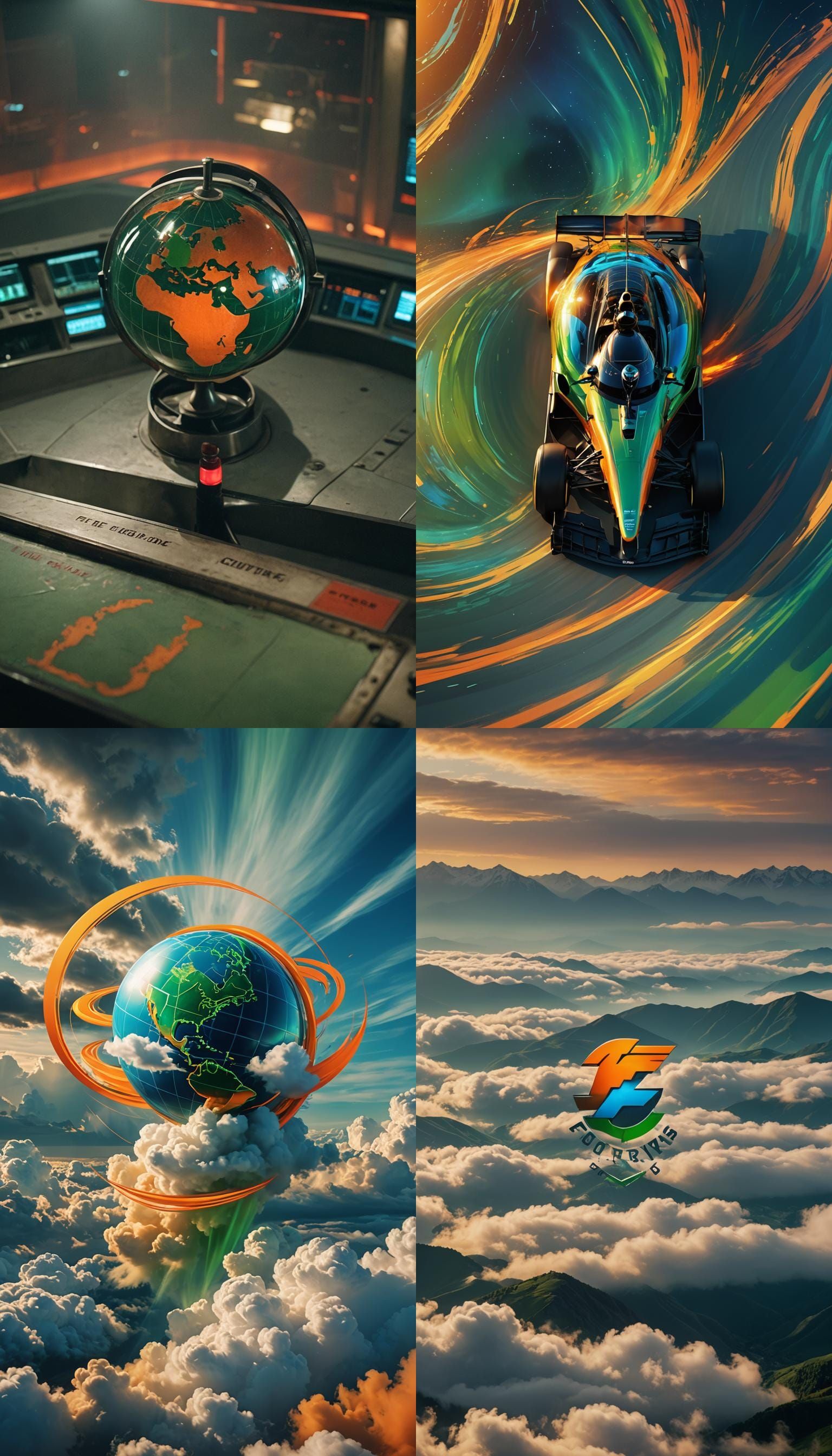 Dynamic Logo Design for F1 Tour & Travels