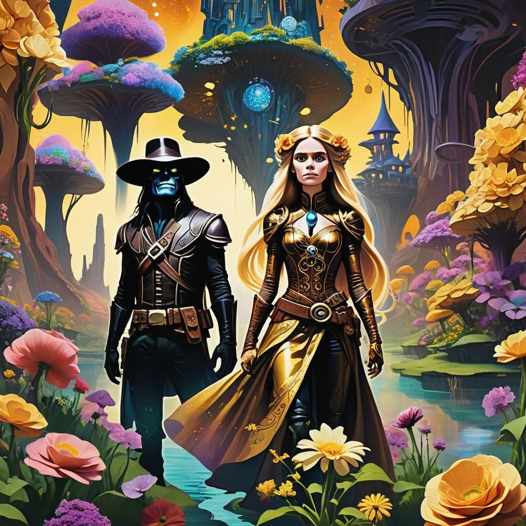Rapunzel meet Cad Bane