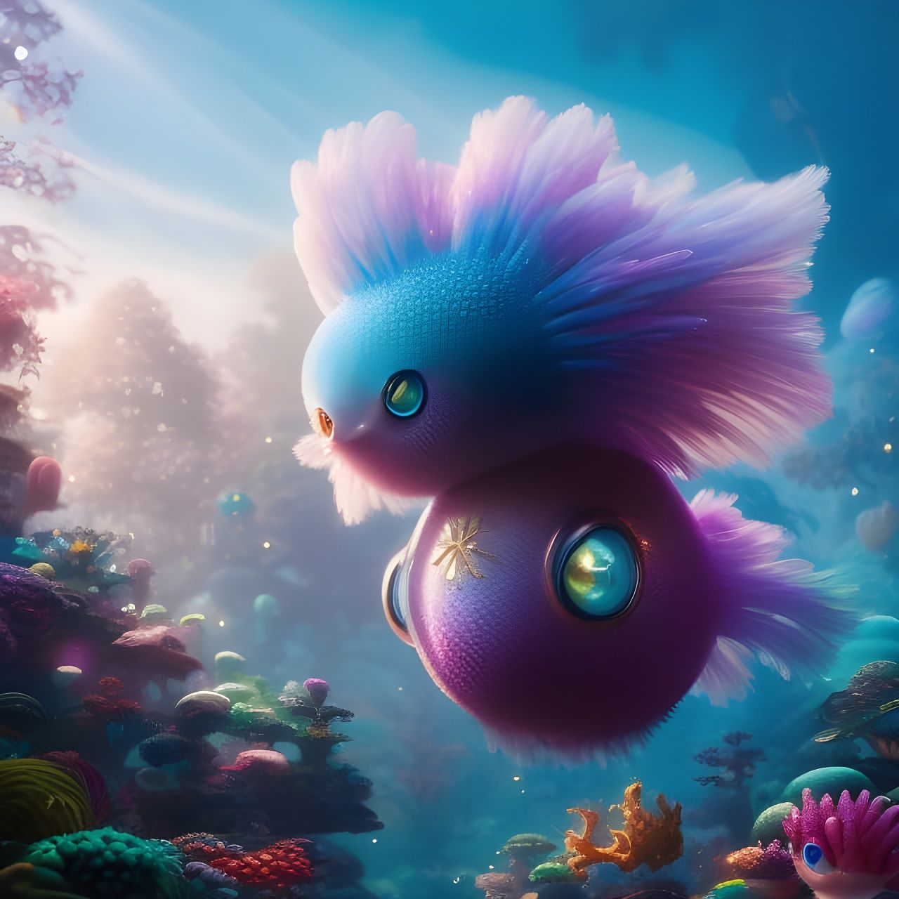 Mythical Creature of The Subaquatica Forest