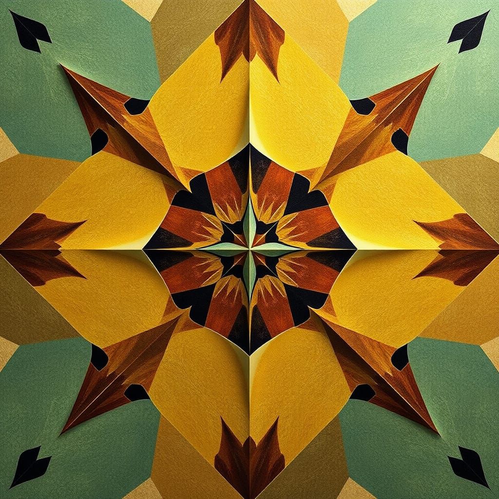 Intricate Tessellation Pattern