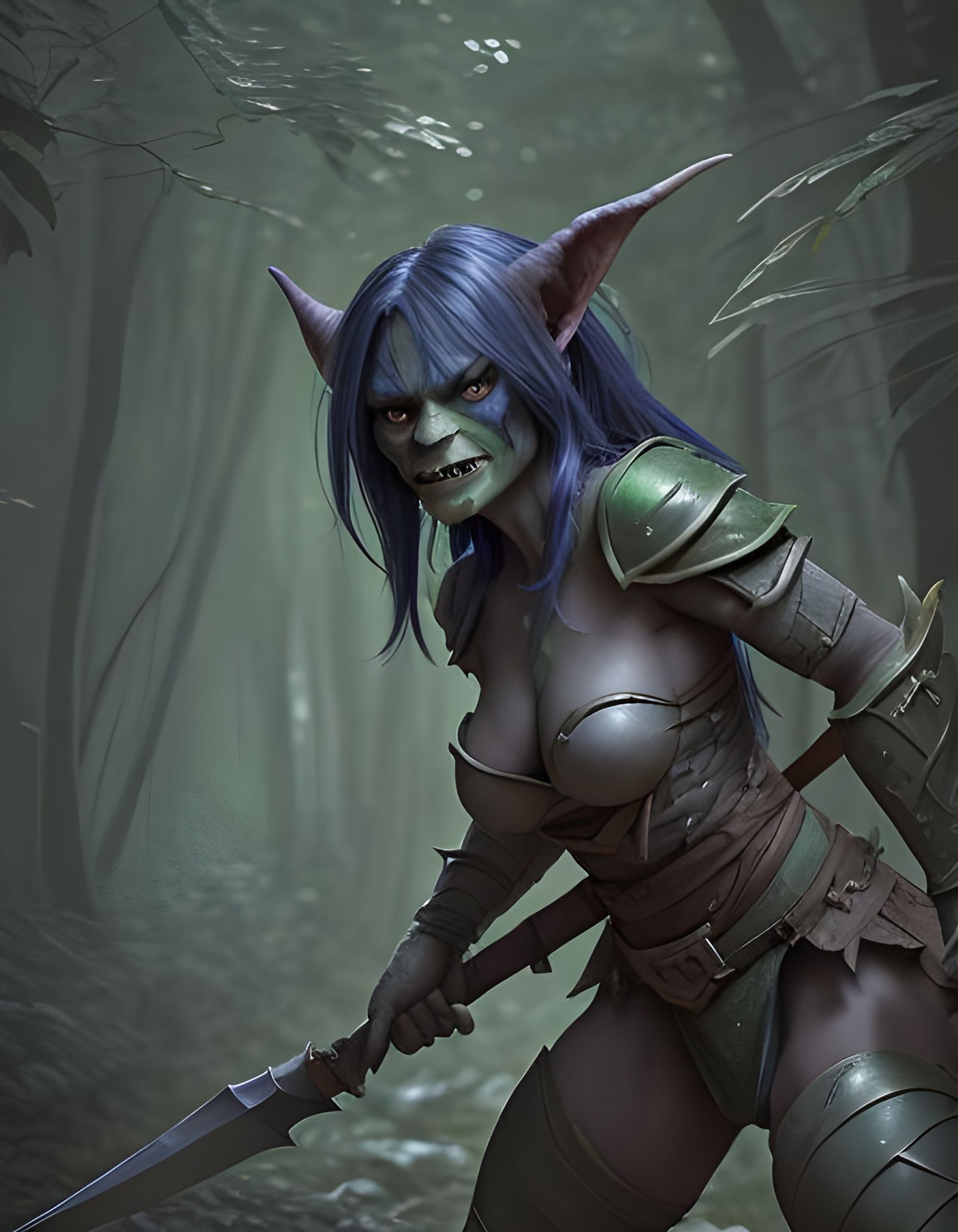Female Goblin Warrior
