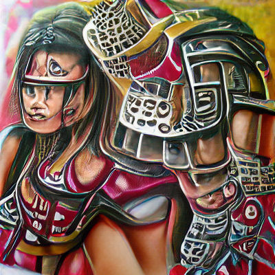 Aztec Princess in Traditional Dress