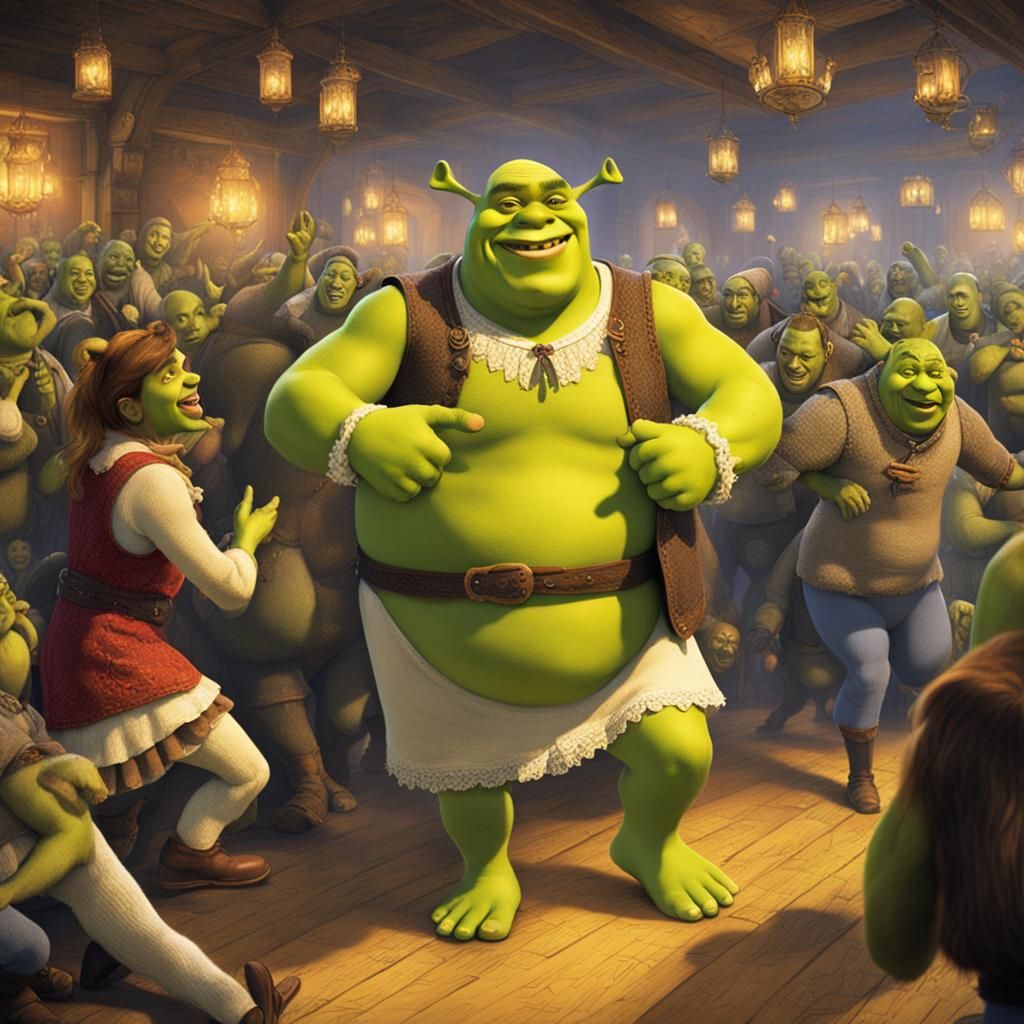 Shrek's Wild Night Out: Clubbing and Chaos