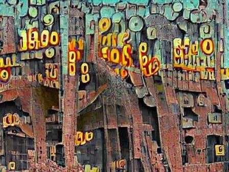 Decaying Ruins Reflecting Industrial Decline