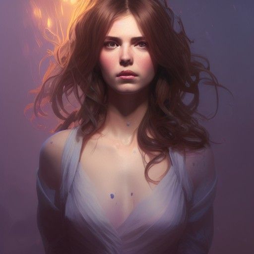 Detailed Portrait in the Style of Artstation