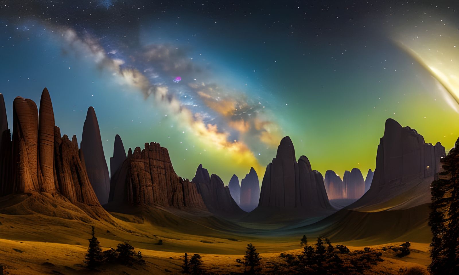 stars in the desert