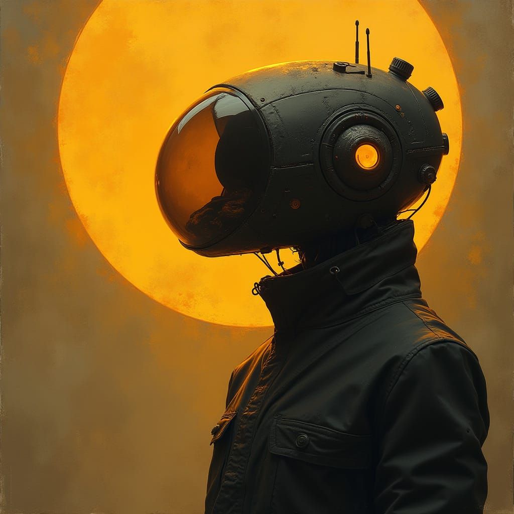 Obsydian H9 in Hyperdetailed Charcoal Drawing Style