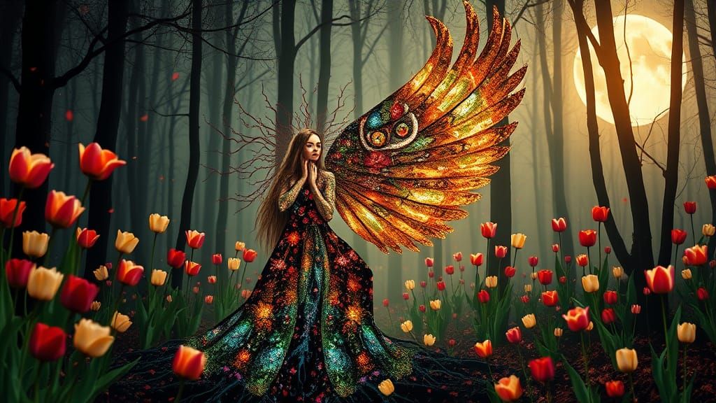 Ethereal Goddesses of Light and Dark