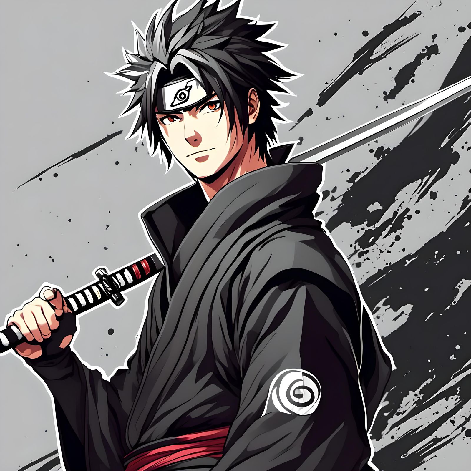 Naruto Ninja Portrait: Detailed Anime Art