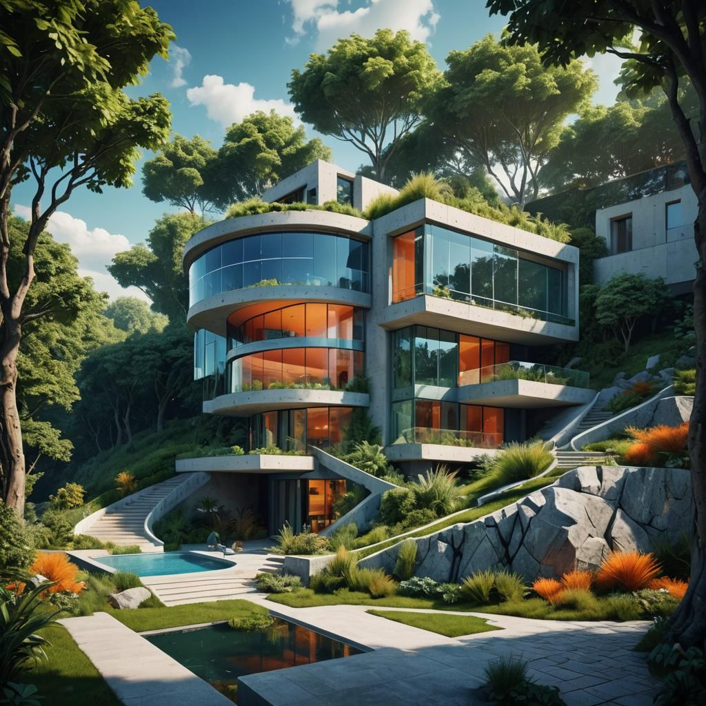 Luxury Modern Villa in Prague: Glass and Silicon Dream