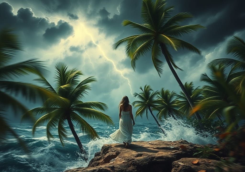 wind blowing scenery