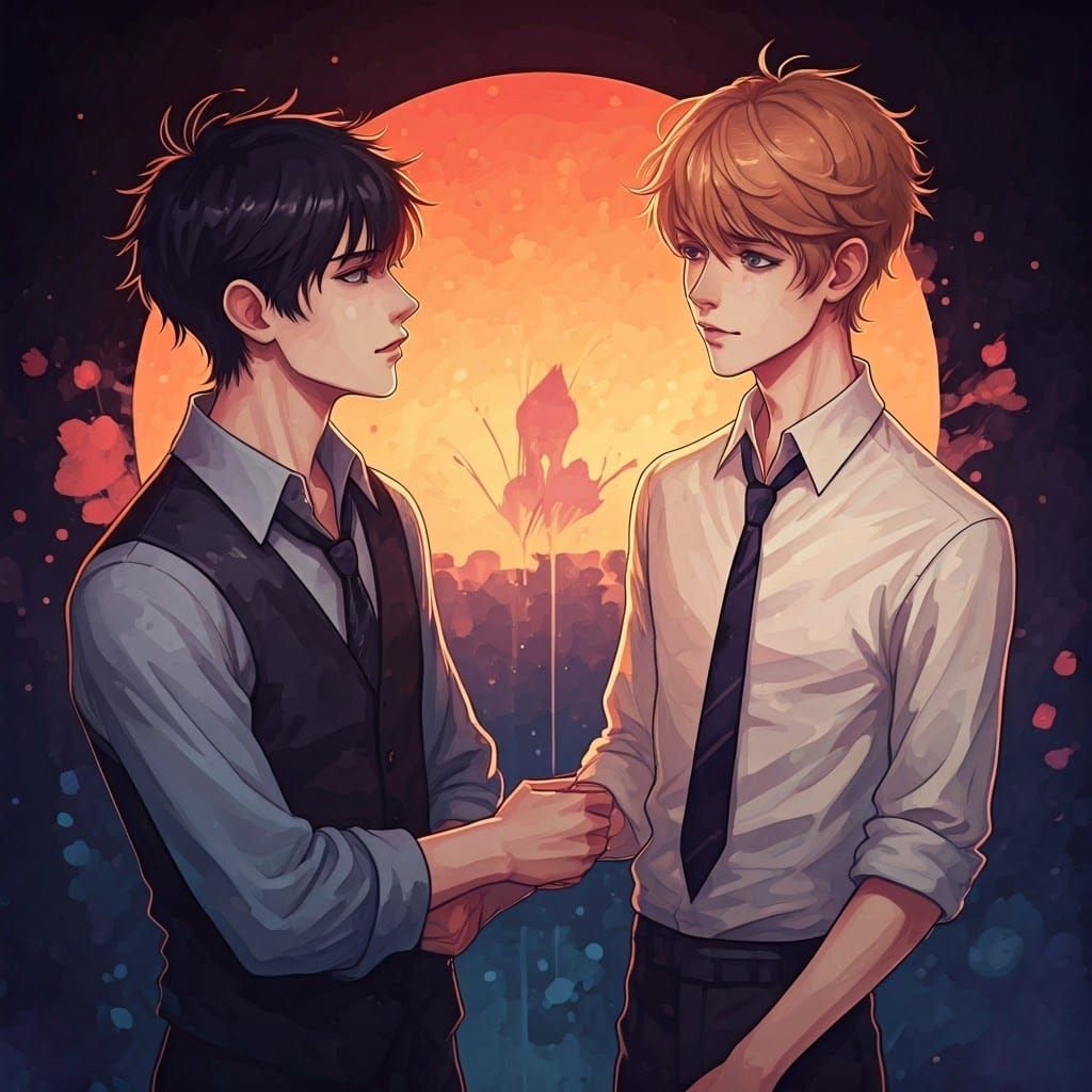 Gothic Dreamcore: Boys in a Cyberpunk Romance