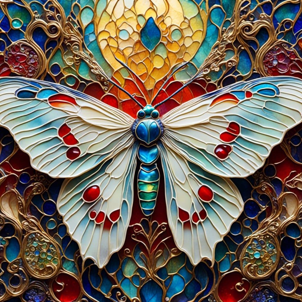 A silk moth evolution