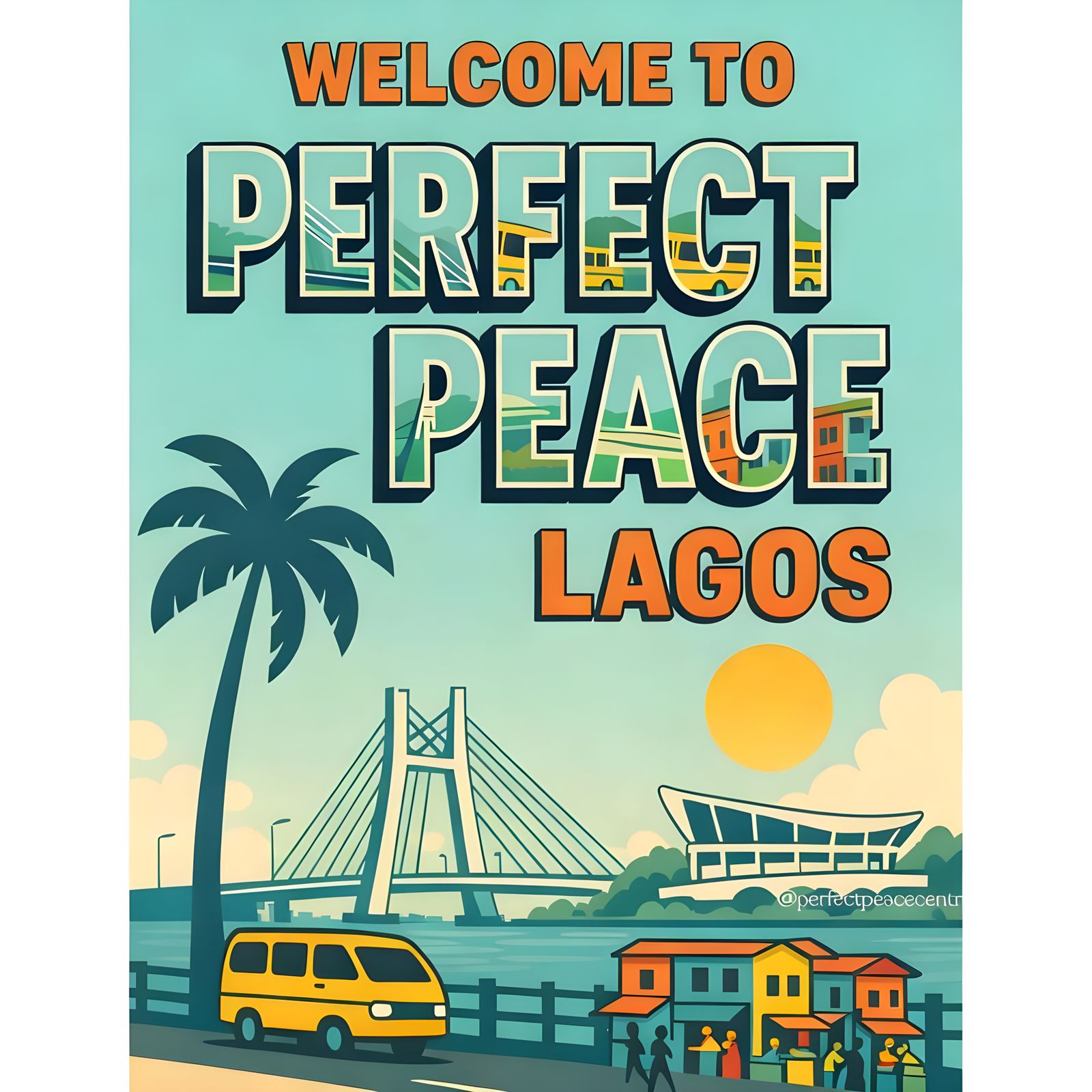 Modern Recreational Center Poster Design