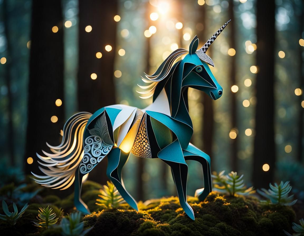 Intricate Kirigami Zentangle Paper-Cut Art