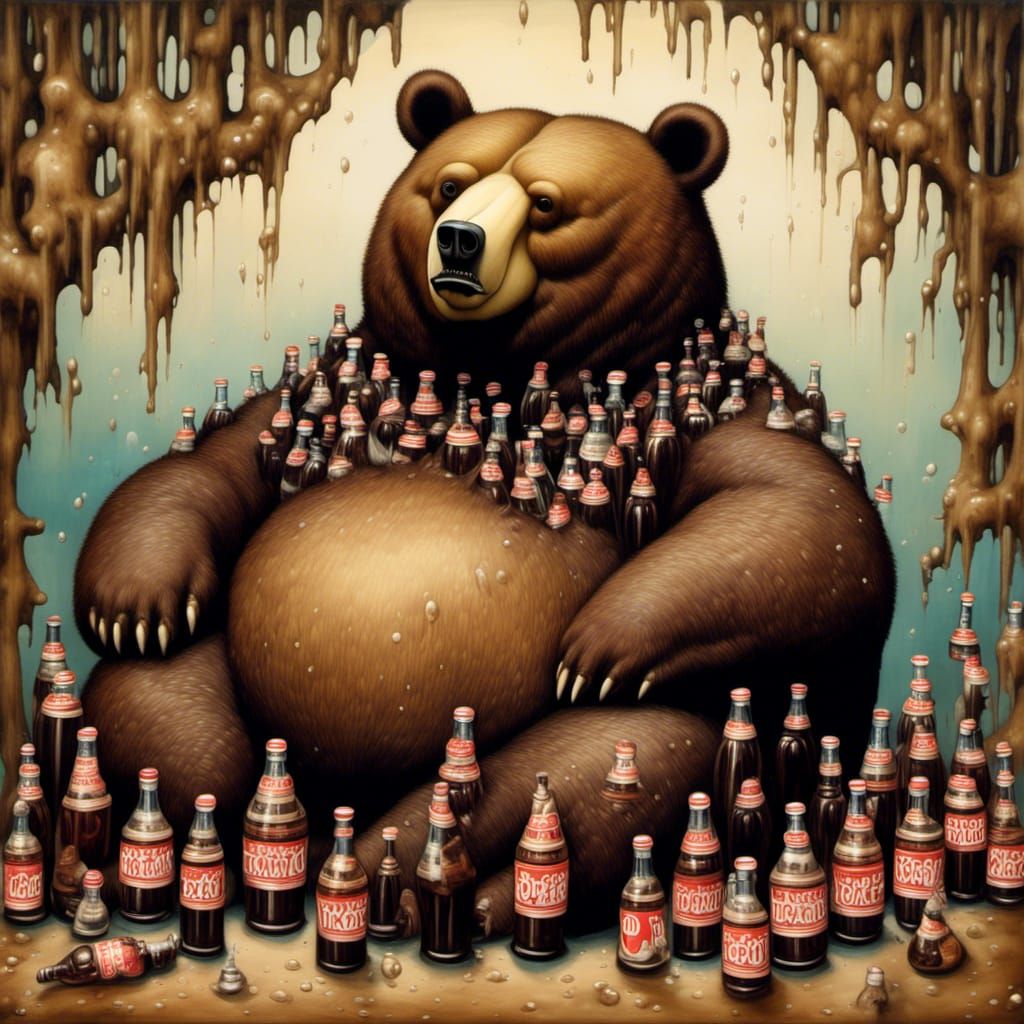 Obese Bear's Root Beer Bottle Dream