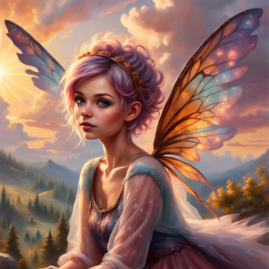 Punky Pixie in Fairyland: Enchanting Magical Sky