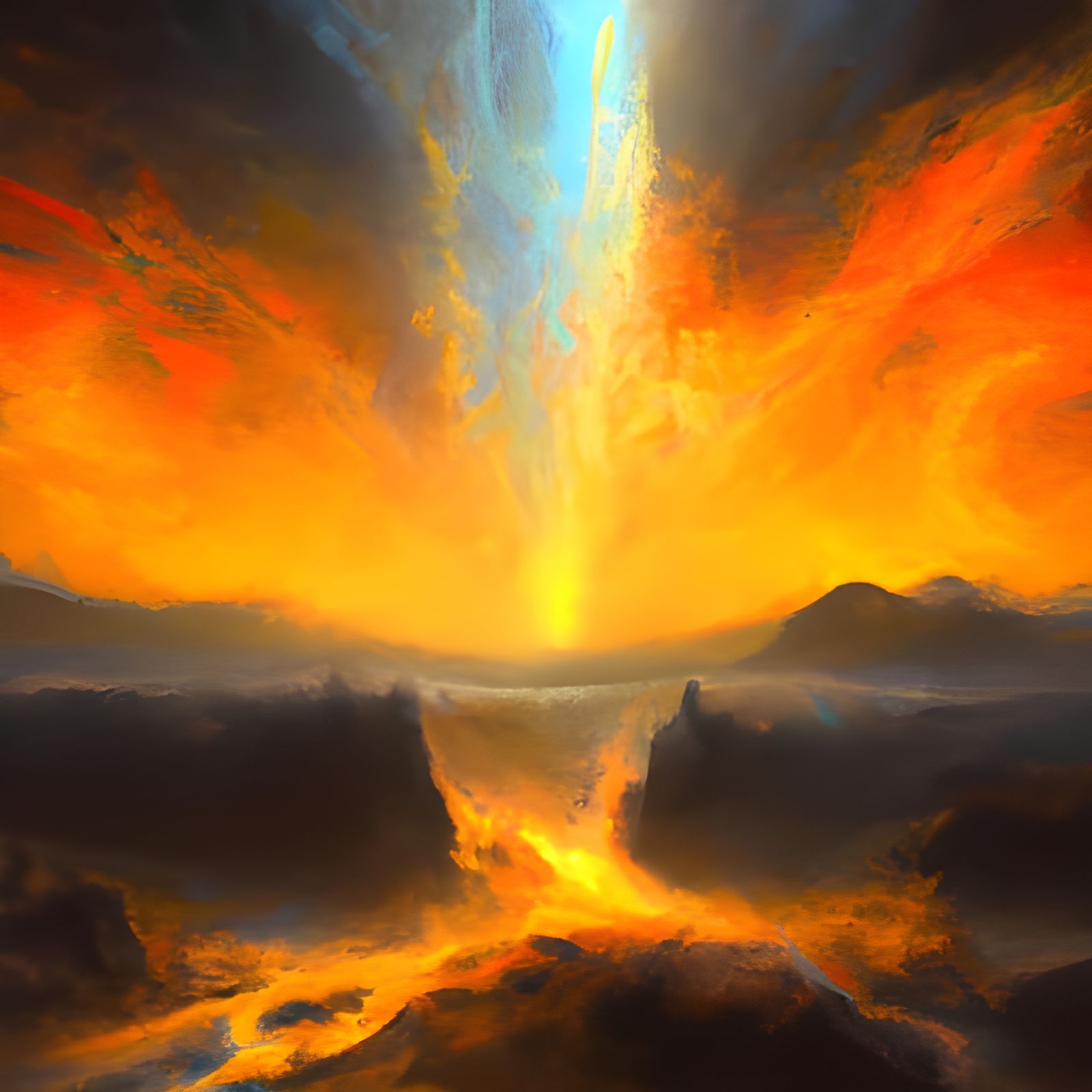 Earth Destroyed by Fire