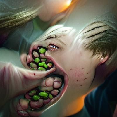 Sinister Image of Beans on Teens