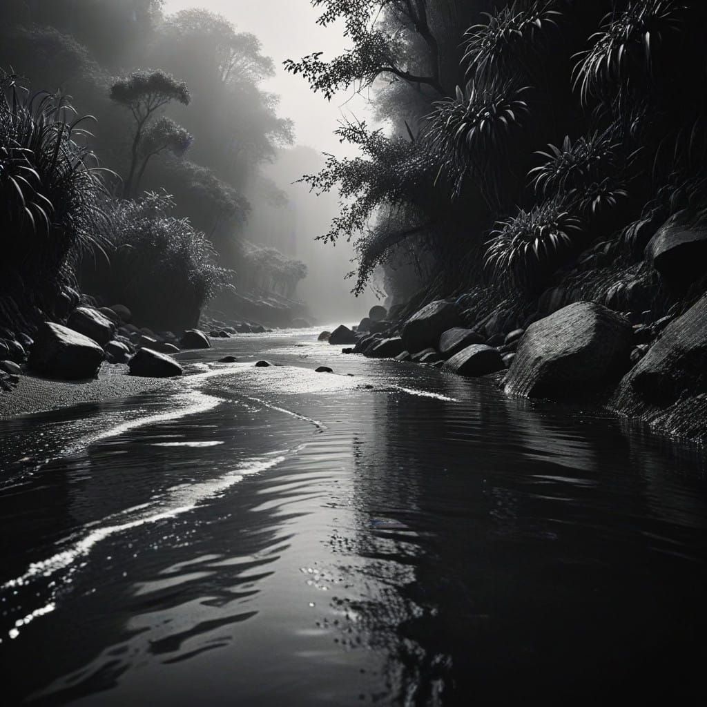 Ethereal Textures in Bold, Expressive Colors