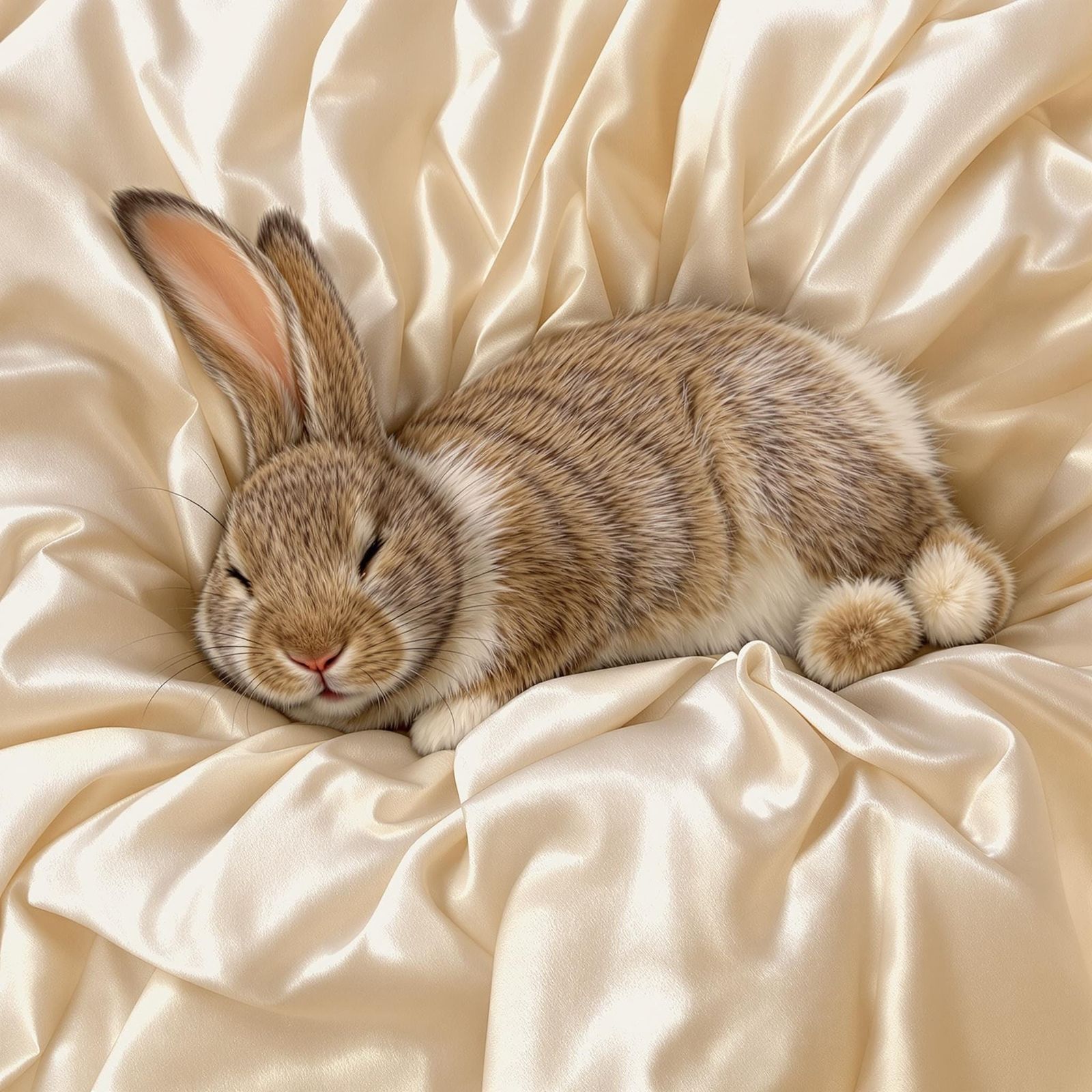 Sprawled languidly on rumpled satin sheets, the bunny’s lithe, chocolate-brown form is seized by a silent, deep-bellied ...