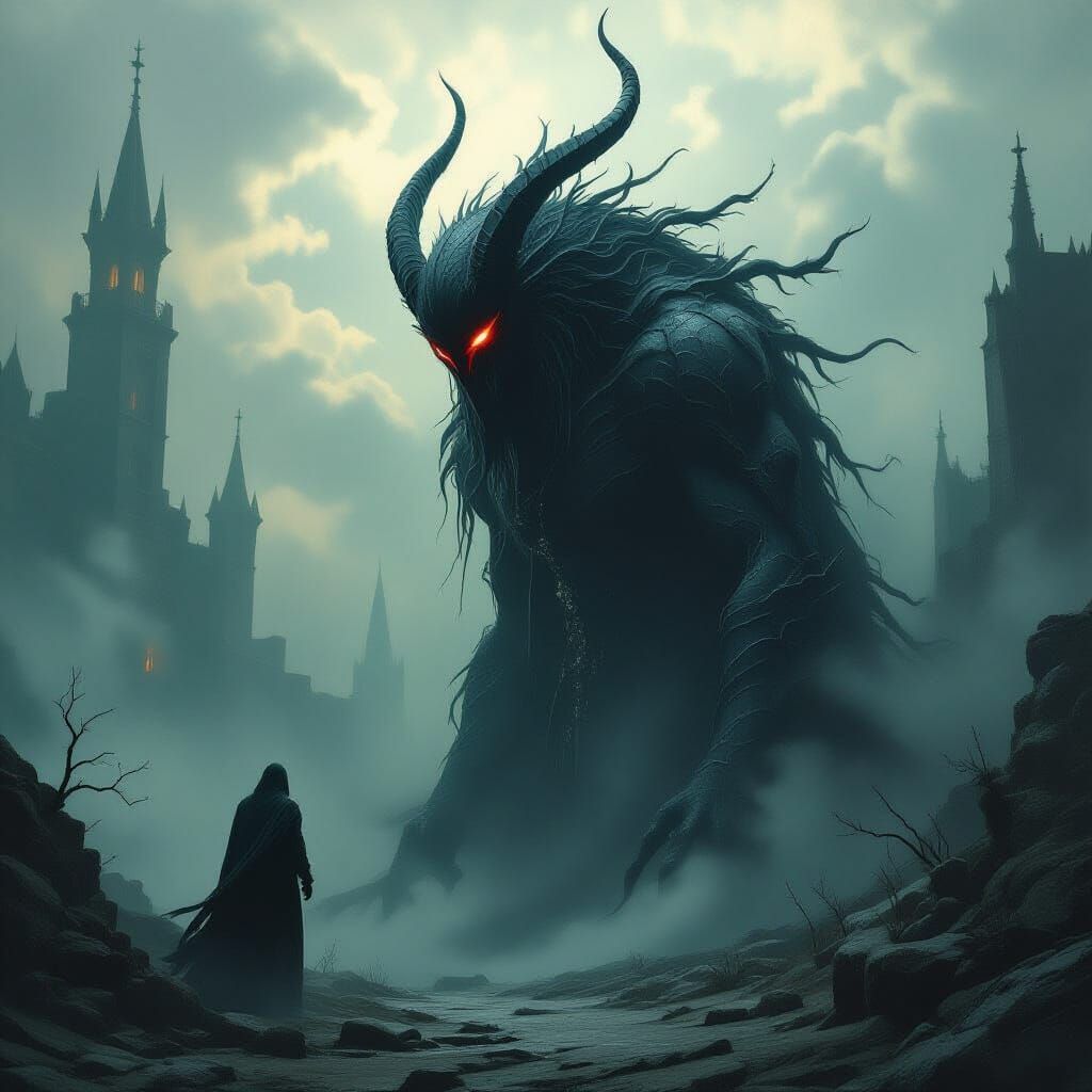 Gorgoth in Haunting Mystical Realm