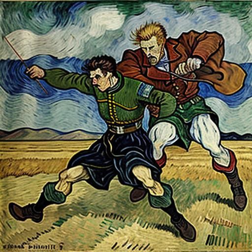 Winds Clash: An Expressionist, Post-Impressionist Battle