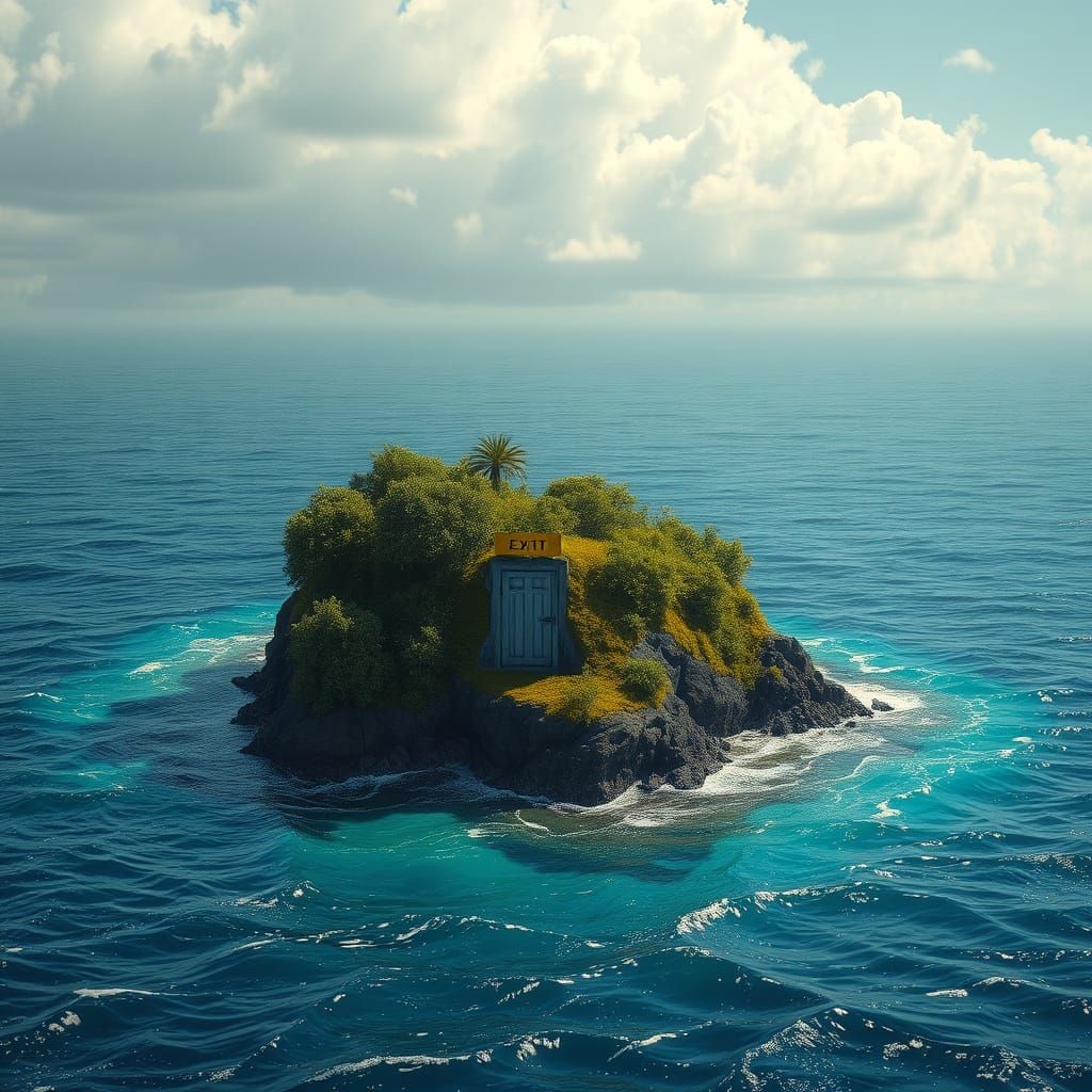 Island Exit: Photorealistic Landscape