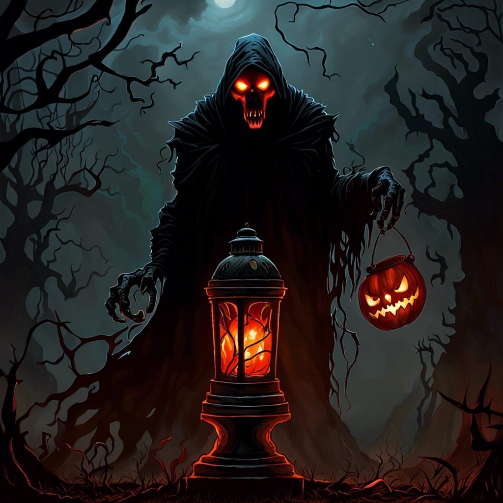 "I am the one hiding under your bed, teeth ground sharp and eyes glowing red."