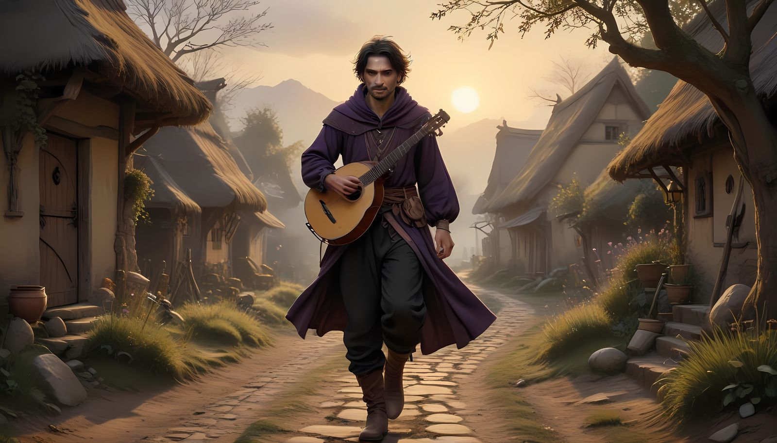 Bard Embarks on Village Journey with Joy