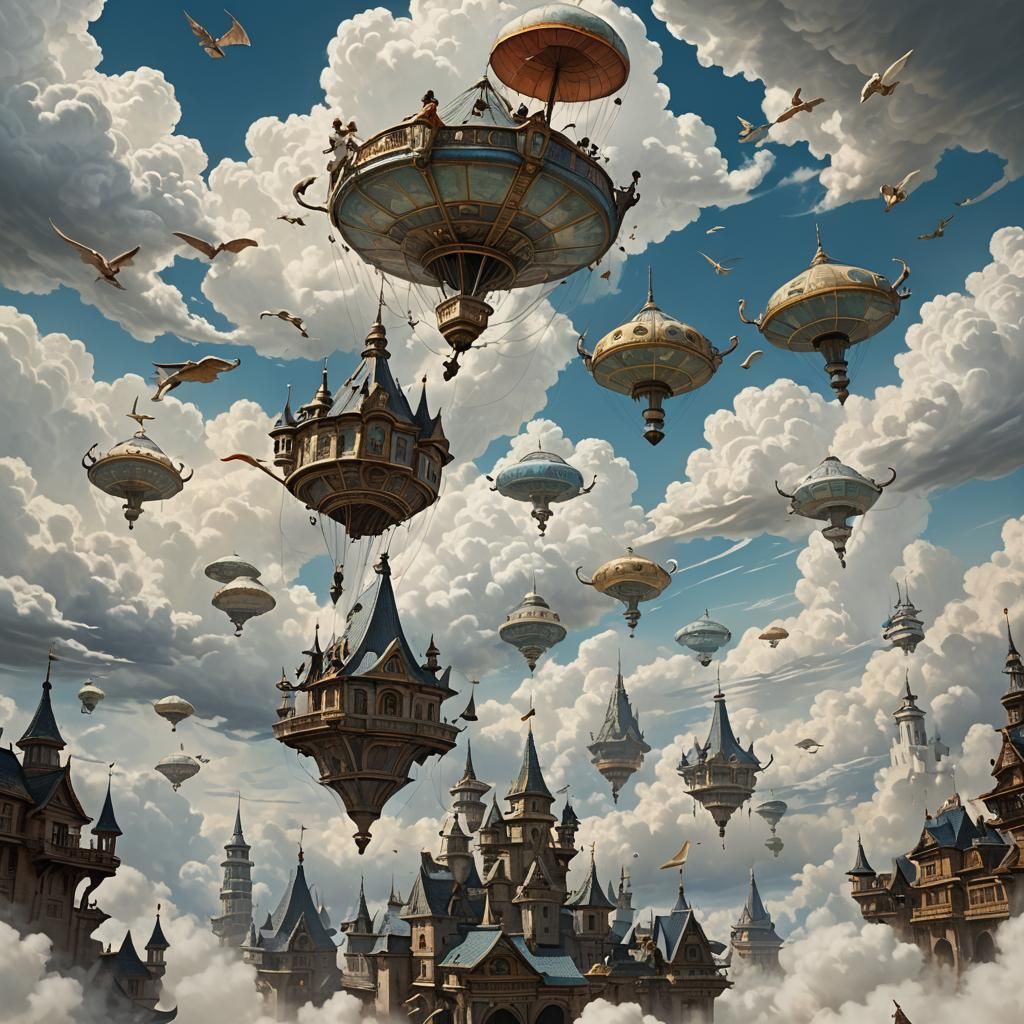 Kingdom of Light: Riders in a Cloudscape