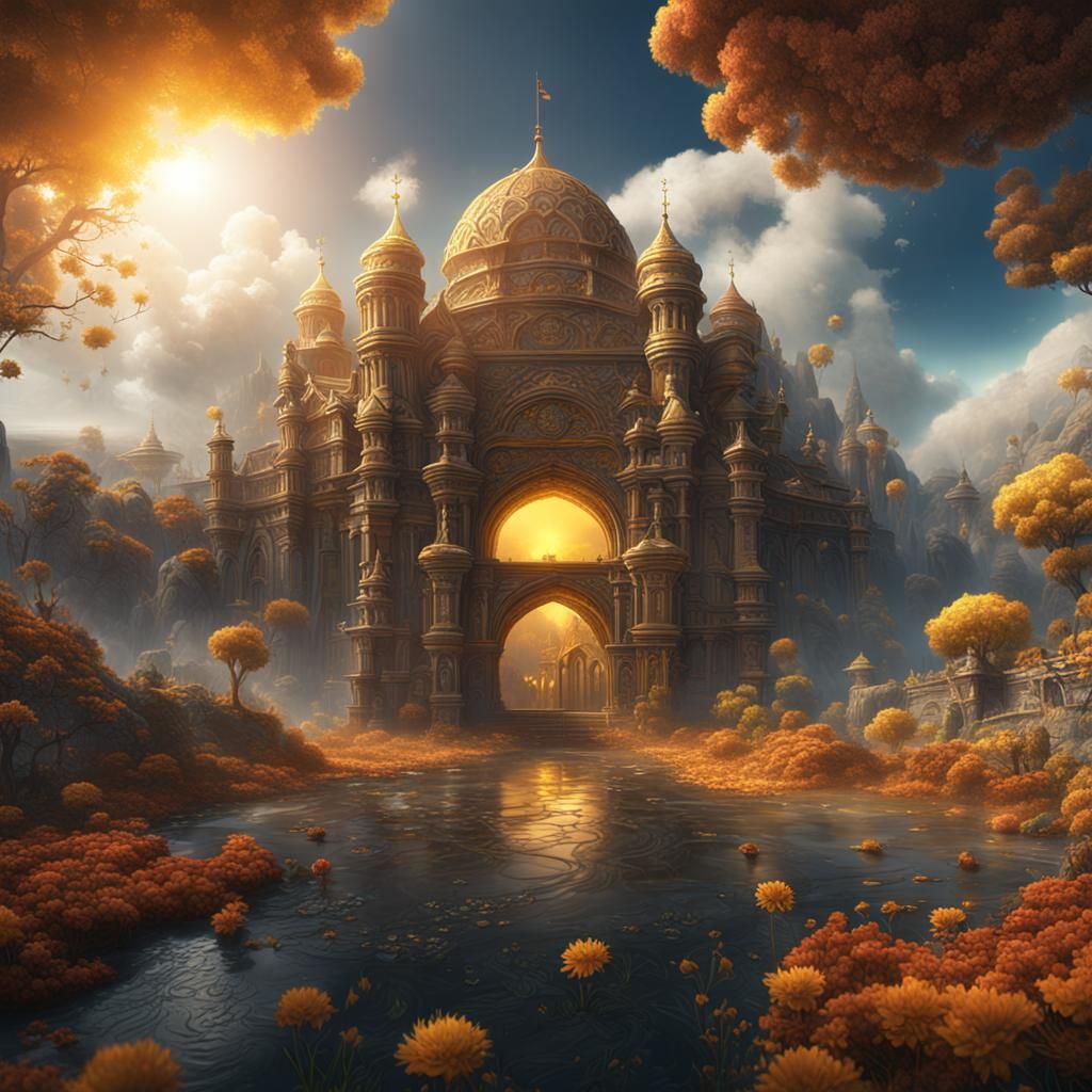 Sunshine on a Cloudy Day: Fantasy Concept Art