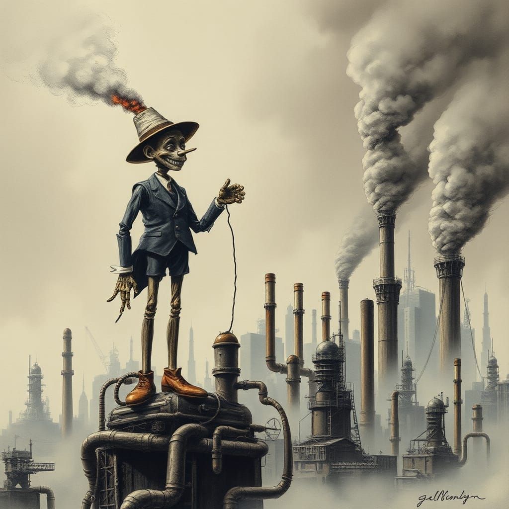 Industrial Pinocchio Sows Seeds of Urban Decay