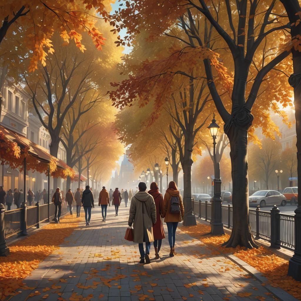 Autumn Fantasy Exhibition: Promenade of Suspended Leaves